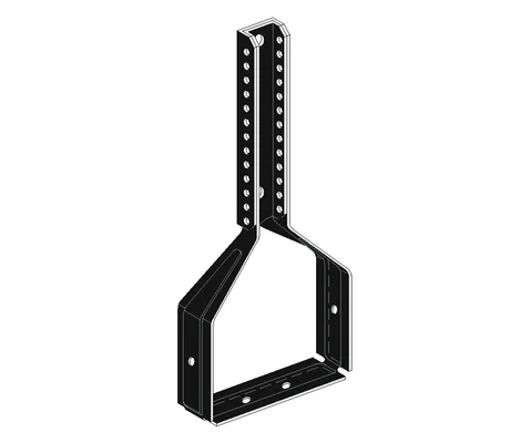 Knauf - Nonius-Bügel für UA C3-C5M - Nonius-Bügel für UA C3-C5M - Nonius pakabos apatinė dalis-apkaba UA profiliui su apsauga nuo korozijos C3–C5M