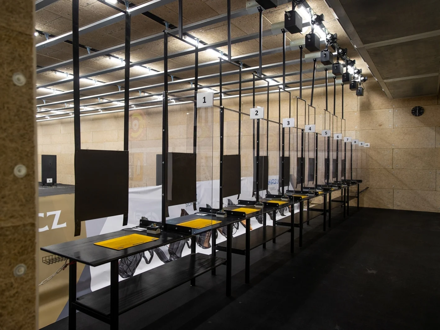 EG-CZ ACADEMY, stand de tir