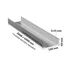 Knauf - Knauf Profil UW 100 - Profil UW 100X40X0 55