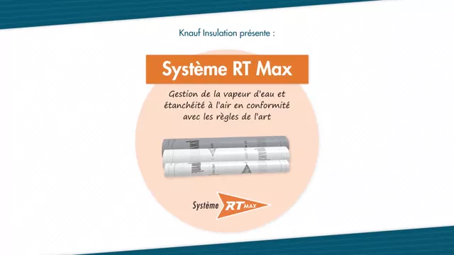 Système Membranes RT MAX Knauf Insulation