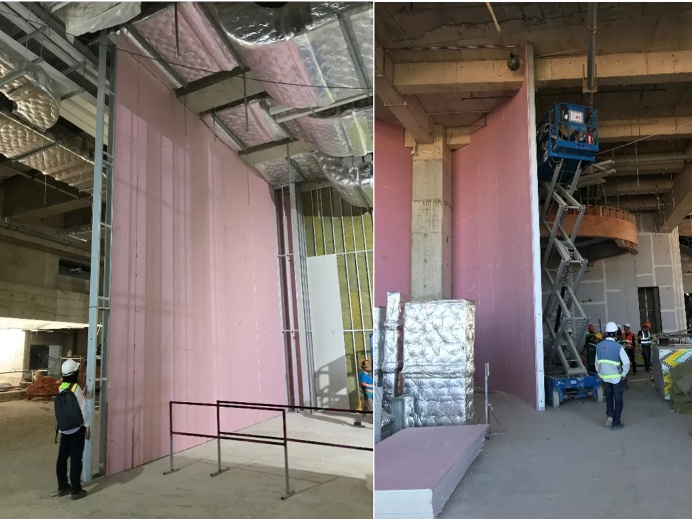 Fire Drywall in Factory