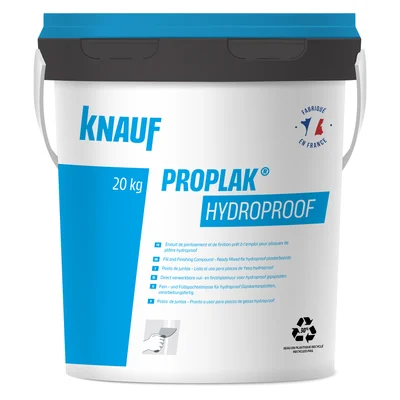 Knauf - Knauf Proplak HydroProof® - Enduit Knauf Proplak Hydroproof