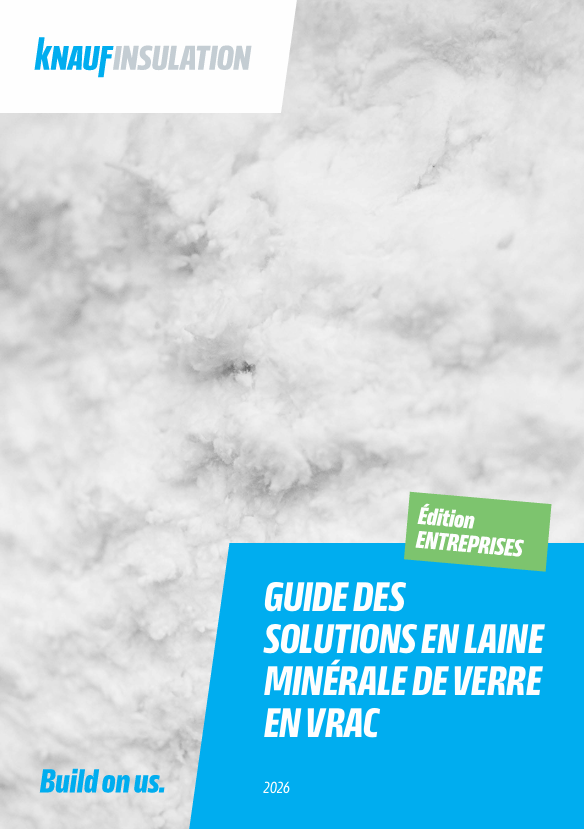 Cover - Guide des solutions en laine minérale de verre en vrac - Entreprise