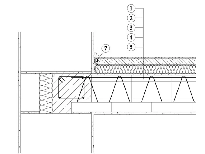 Podlaha CAD detail