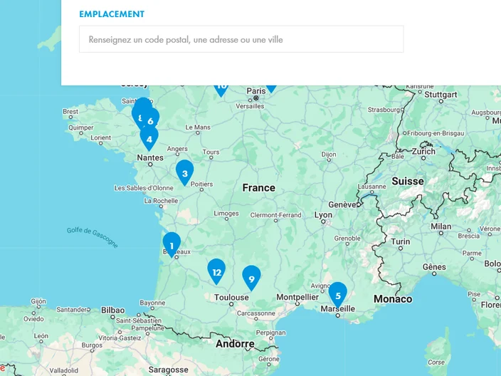 Carte des revendeurs Knauf Insulation