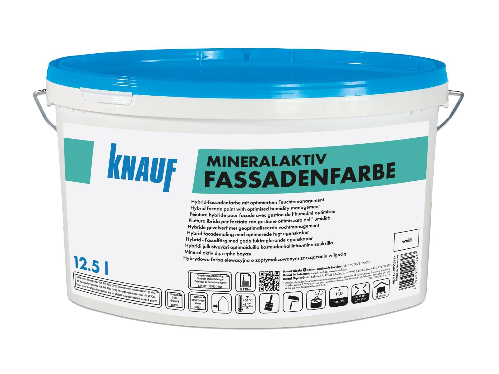 Mineralaktiv Fasadenfarbe