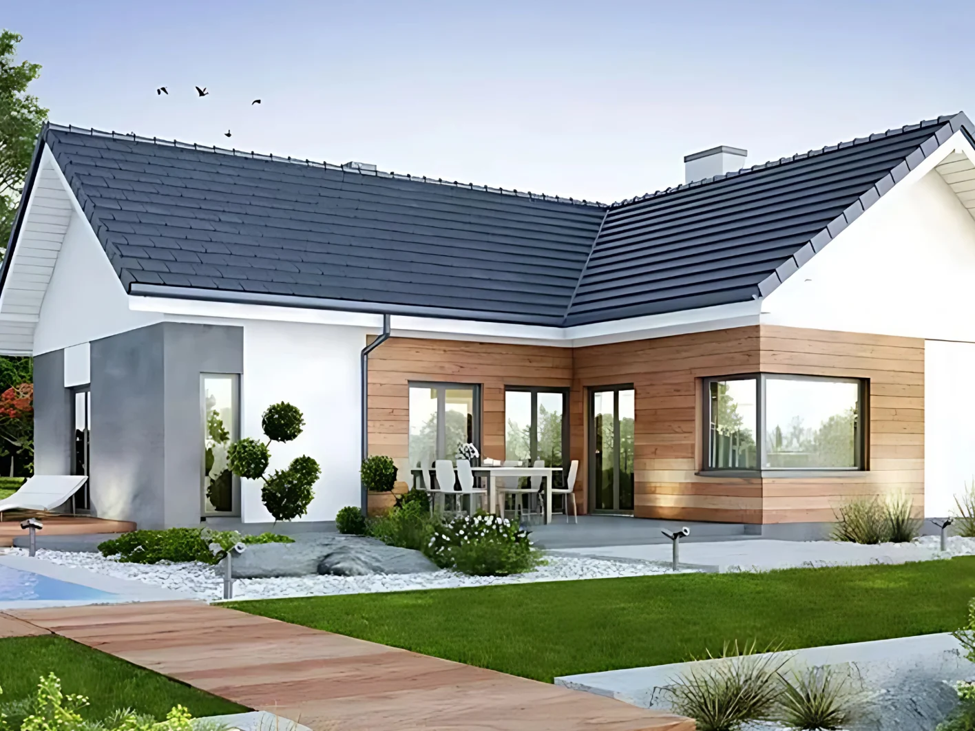 Nhà vườn cấp 4