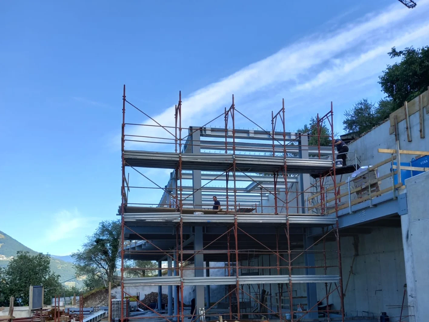Villa sul lago di Iseo Cantiere 11