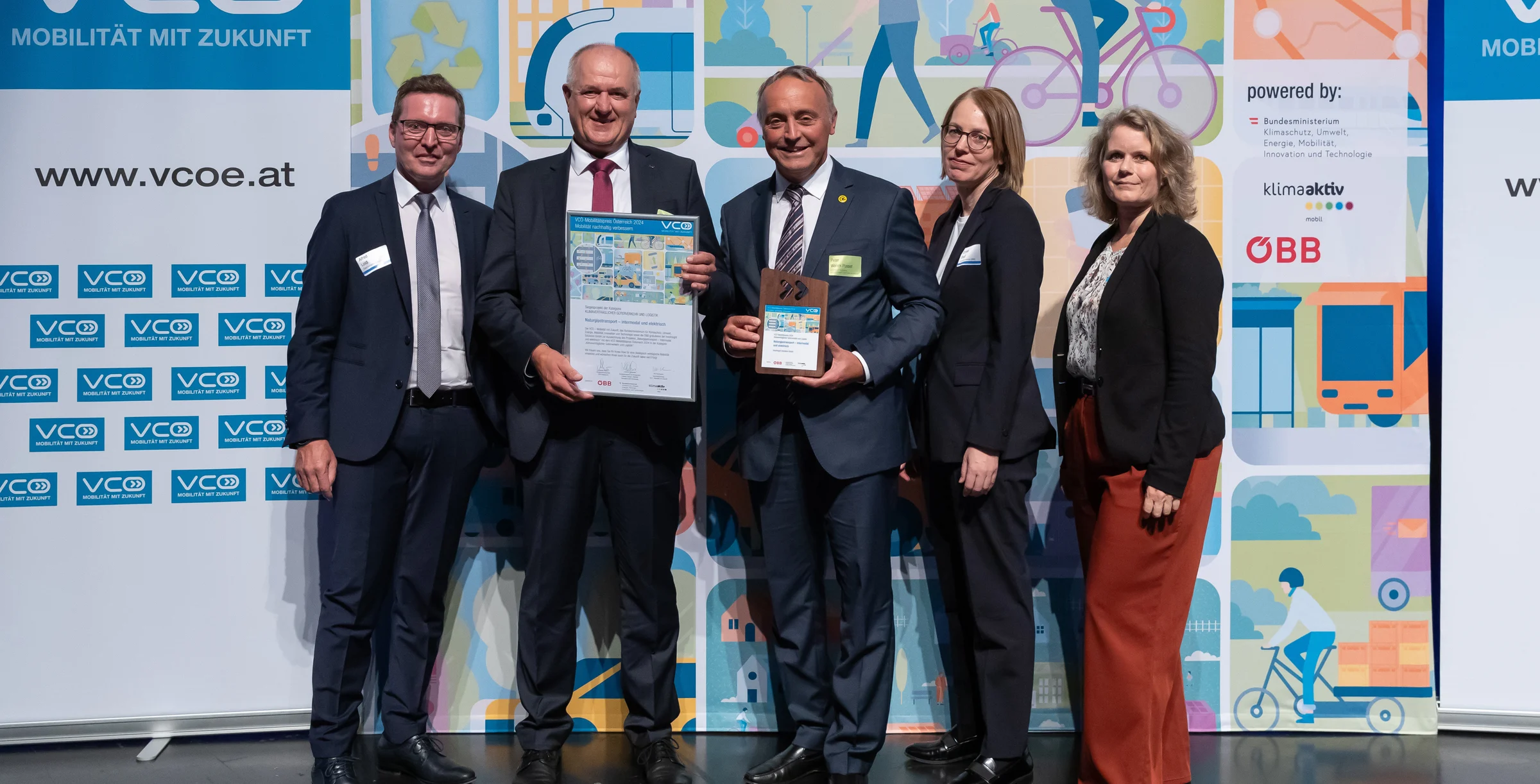 Verleihung VCÖ-Mobilitätspreis Österreich