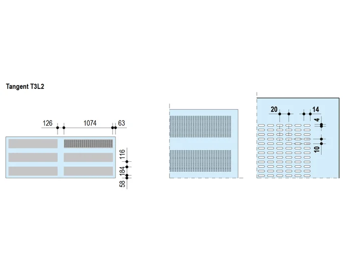 DESIGNPANEL PERFORACIJA TANGENT: T3L2