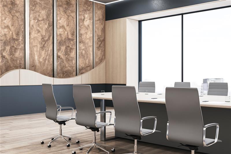 Office Internal Partition folded