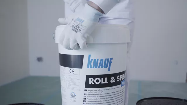 Knauf - ROLL & SPRAY MAX - KNAUF ROLL and SPRAY MAX - CZ