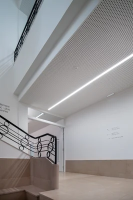 Knauf - Knauf Delta UFF - Décor Quadril 12/25Q - Ecole maternelle Vauban - Strasbourg 67 - Delta Quadril