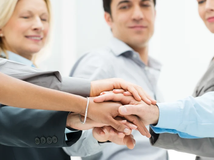 Business teamwork
