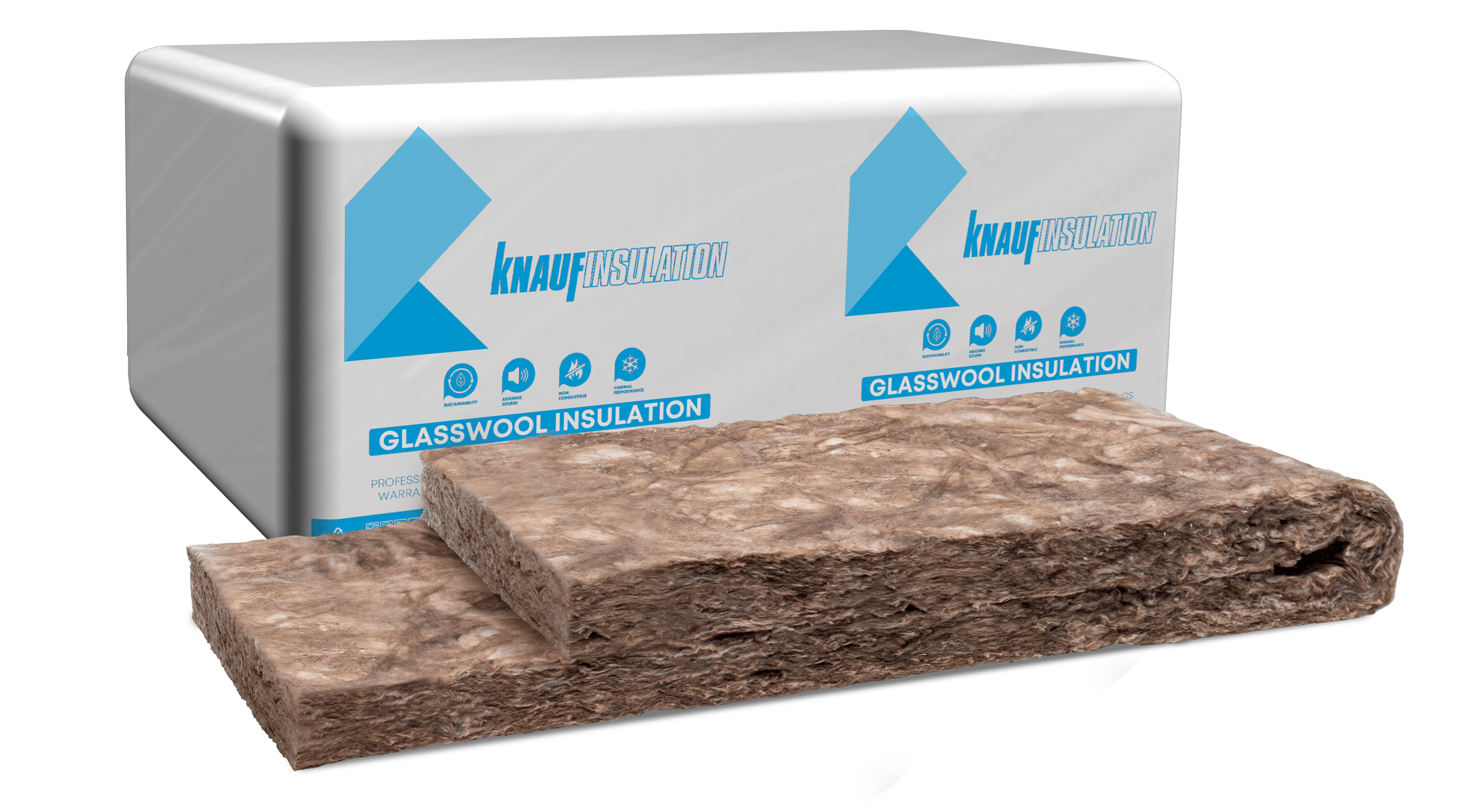 Knauf Insulation Folded Batt with Packaging