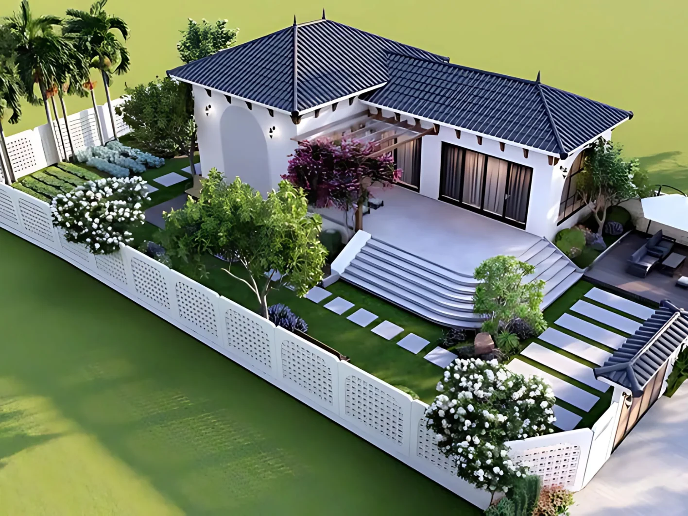 Nhà vườn cấp 4