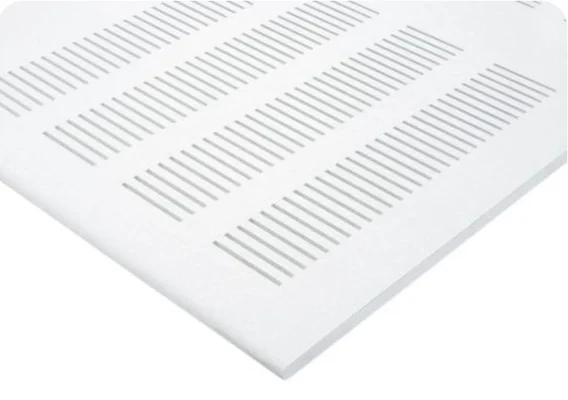 Knauf - Cleaneo-slotline B4 HRK-SFK - Knauf Cleaneo Akustik Slotline B4 Alçıpan