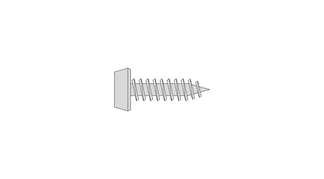 Knauf - Feuchtraumschraube LN - Feuchtraumschraube LN - Savisriegis metalas/metalas, iki 0,7 mm, su antikorozine danga