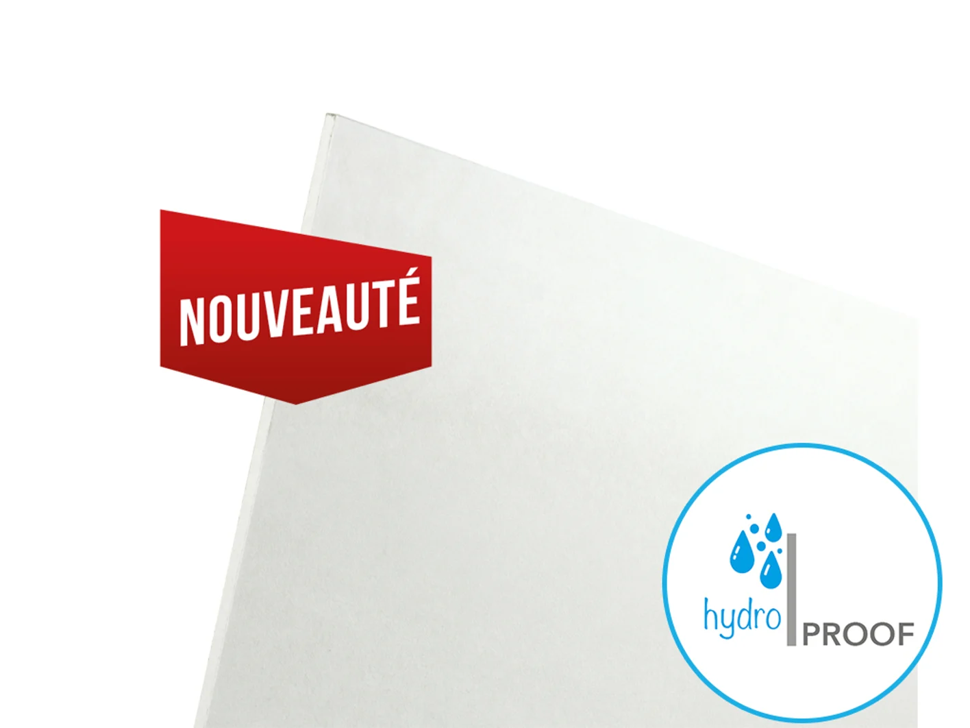 hydroproof plaque platre illustration nouveauté