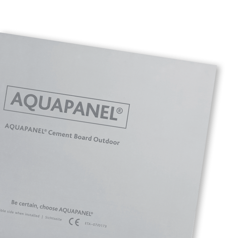 plaque aquapanel ciment outdoor