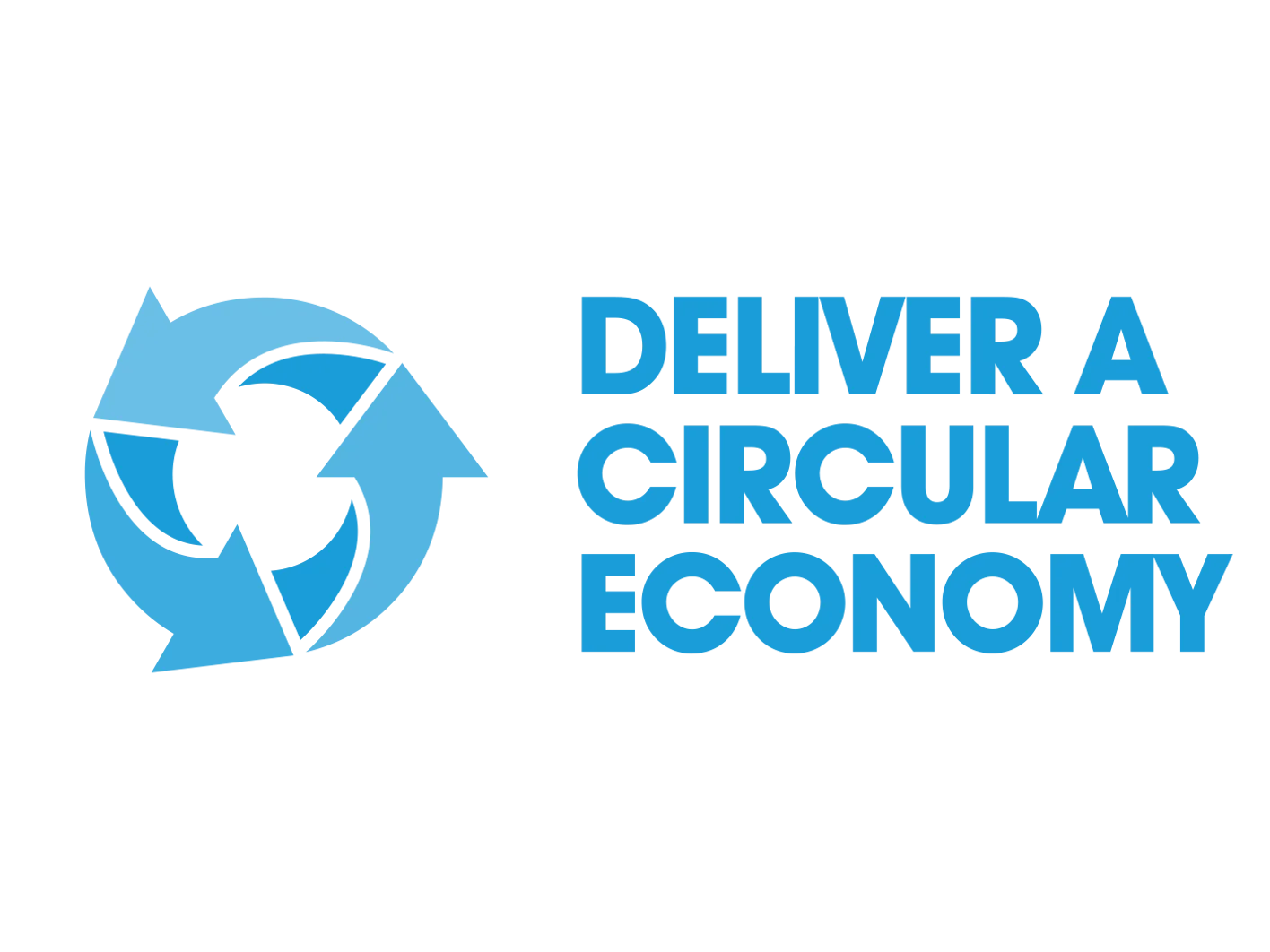 Deliver a circular economy logo