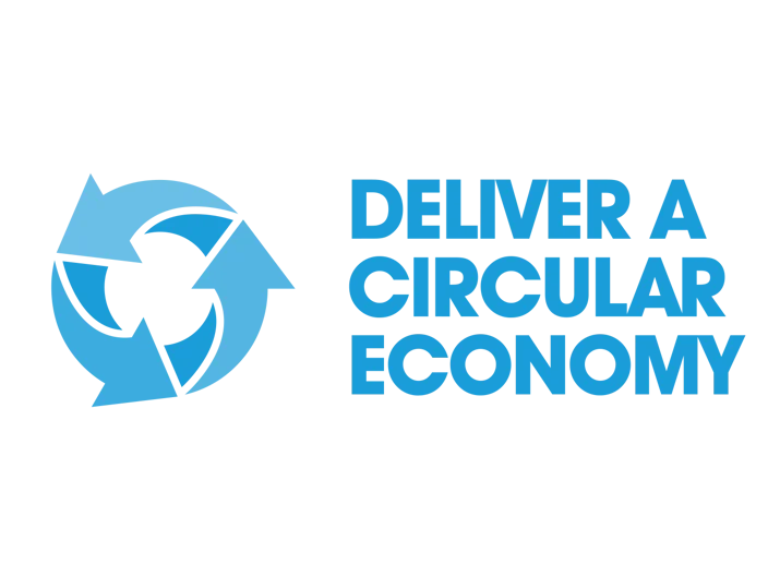 Deliver a circular economy logo