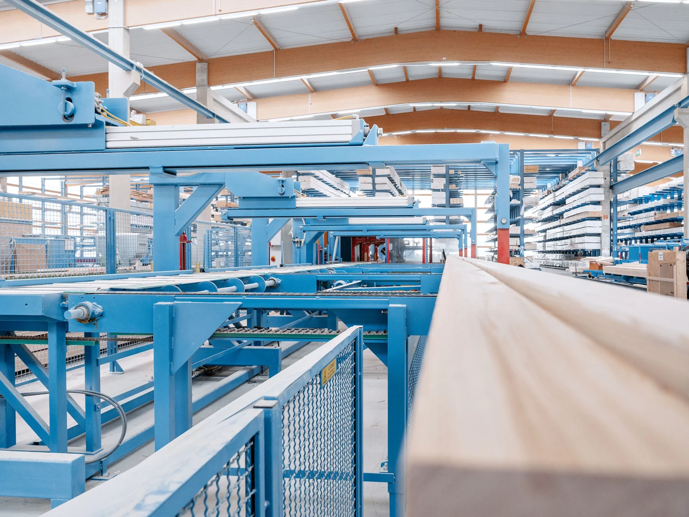 Knauf Elements Nagelplattenbinder Produktion 3