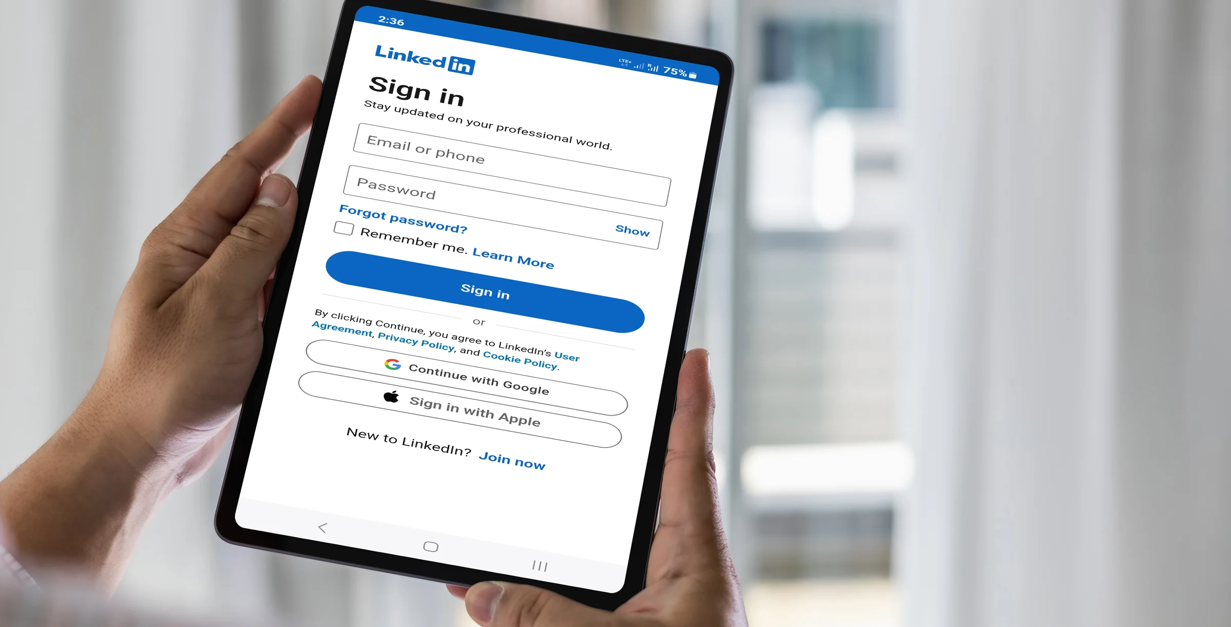 LinkedIn social card