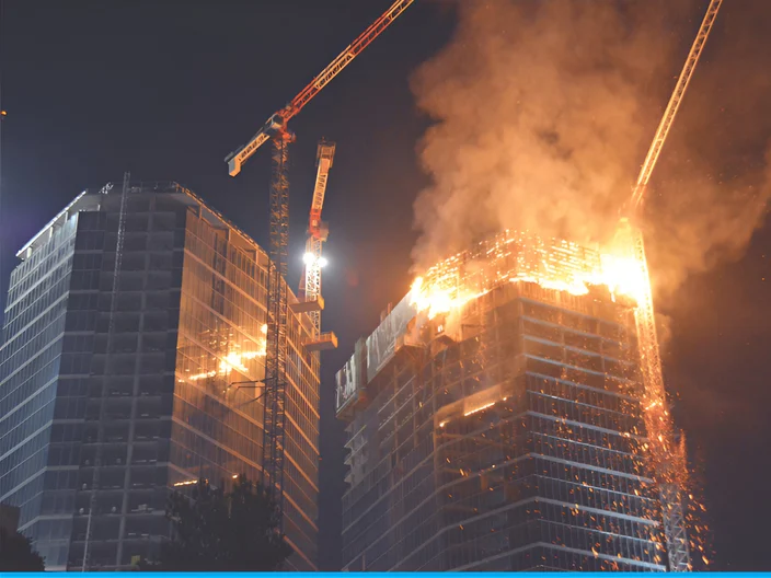 Re-cladding Fire