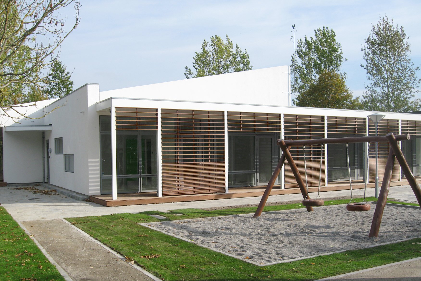 Facade med Aquapanel Outdoor og Knauf pudssystem