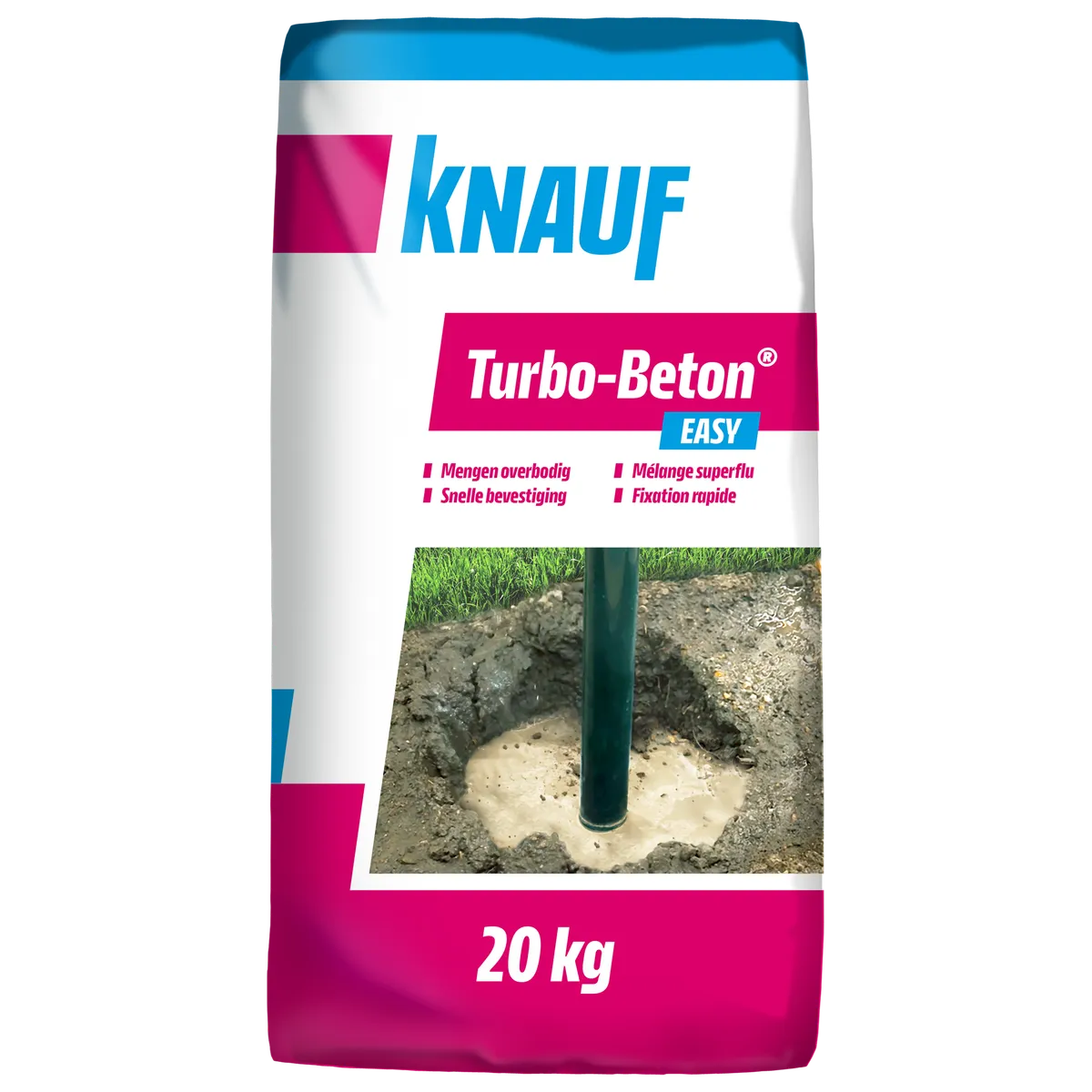 Knauf - Turbo-Beton® EASY - Turbo-beton EASY 20kg_PACK-PROD_C1N1