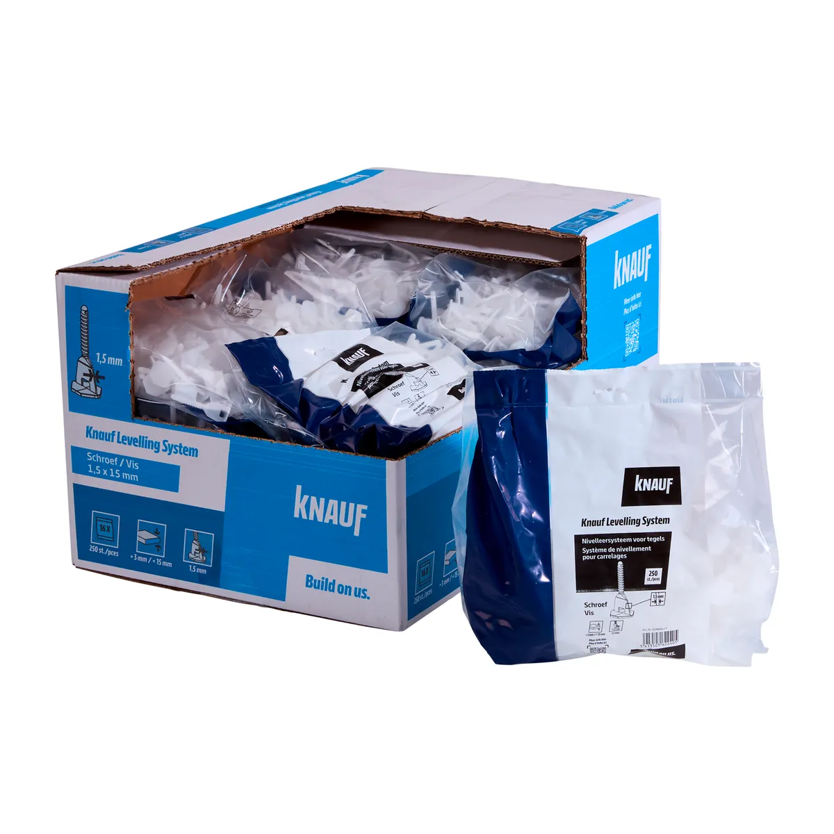 Knauf - Vis KLS 1,5 mm x 15 mm - Vis KLS 1,5 mm x 15 mm_250pces_PACK-PROD_C1C0