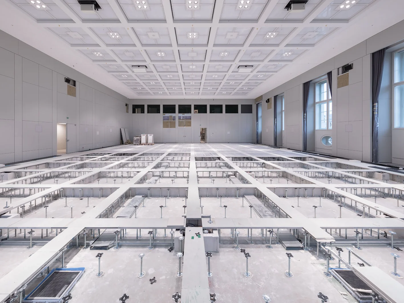 Referenz Stadtschloss Berlin Innenansicht Doppelboden