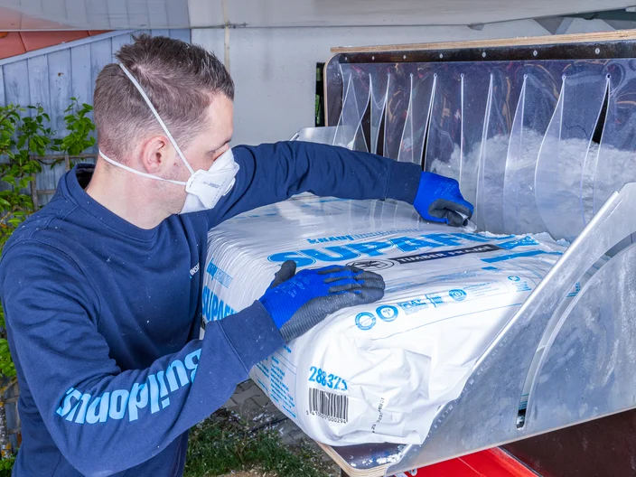 supafil einblasdämmung verarbeiter