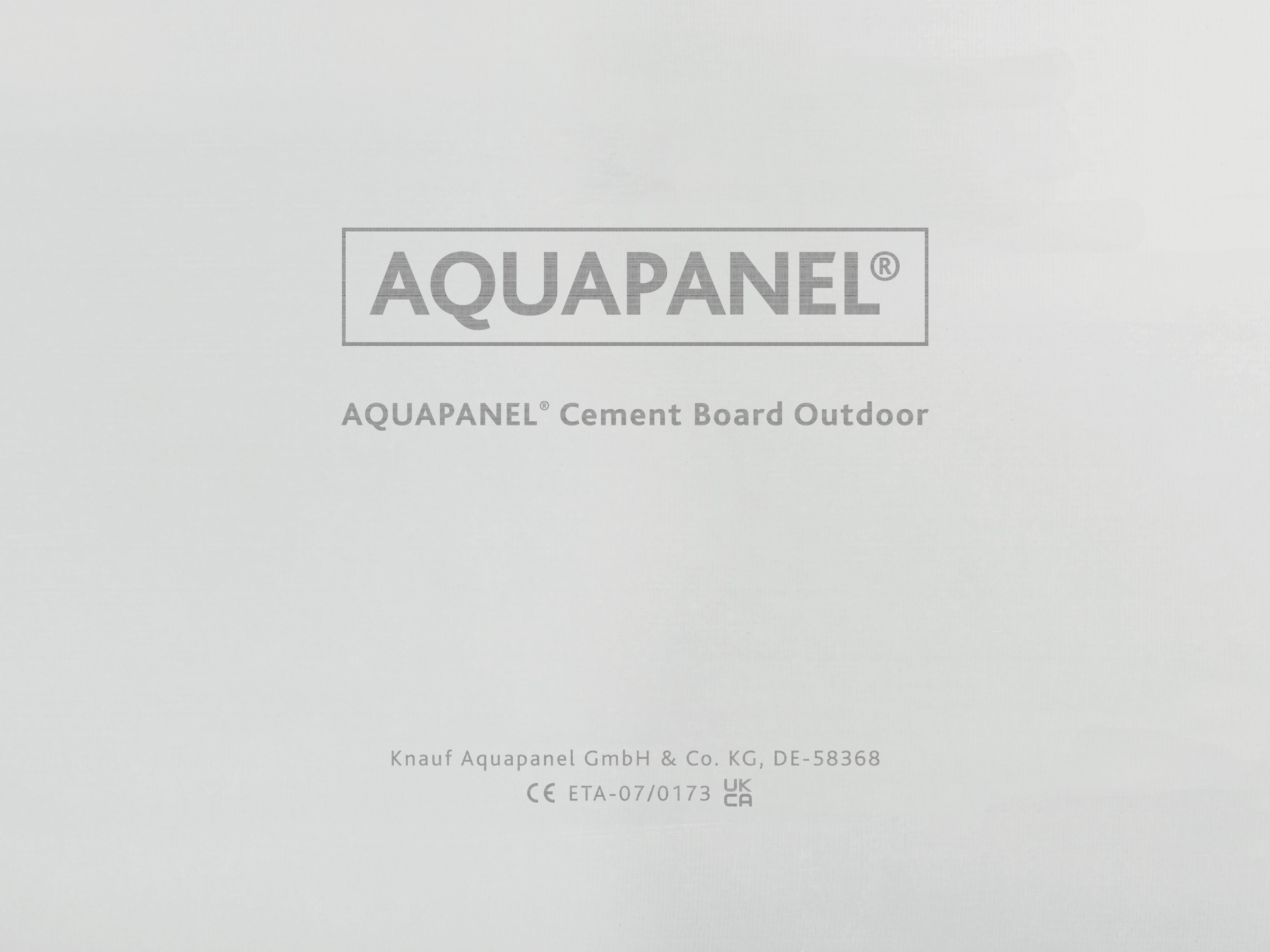 Knauf AQUAPANEL Outdoor