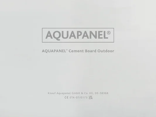 Knauf - AQUAPANEL® Outdoor 12.5mm x 900mm Wide - Knauf AQUAPANEL Outdoor