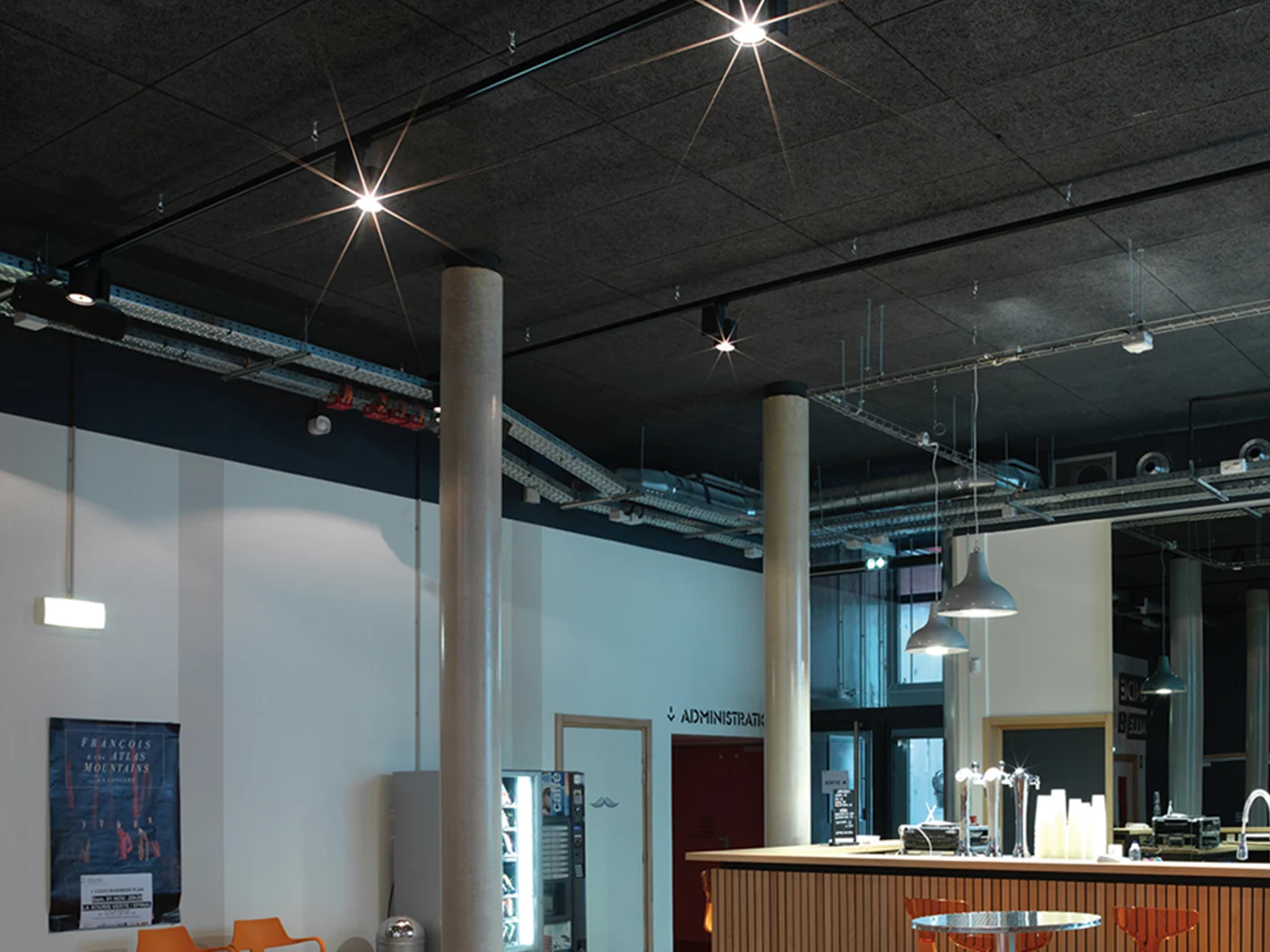 plafond organic twin bord d intérieur