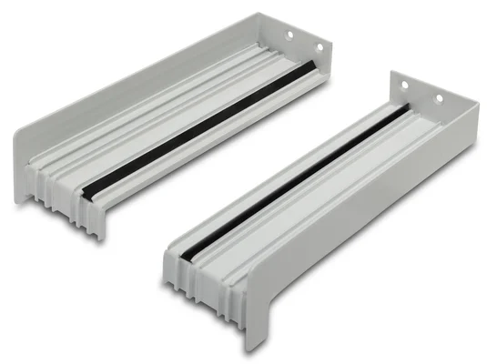 Knauf - Perfex Alu-Gleitabschluss silber - Perfex Fensterbank eingefärbt