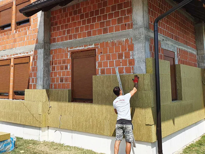 Izolacija fasade obiteljskih kuća