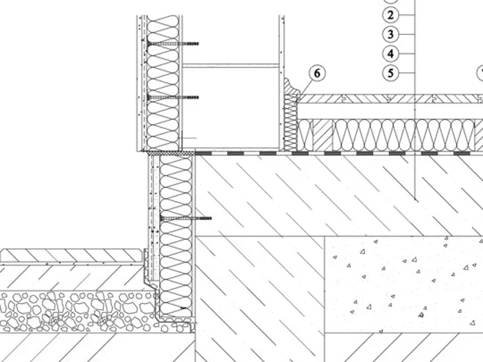 Podlaha CAD detail