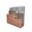 Knauf - Rocksilk® RainScreen Slab - 455mm - Knauf-Insulation-150mm-Masonry-Cavity-Built-in-Partial-Fill-RMW-Brick-Restraint-2