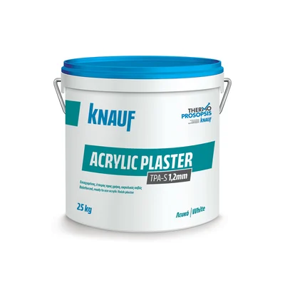 Knauf - Acrylic Plaster TPA - ACRYLIC PLASTER TPA S