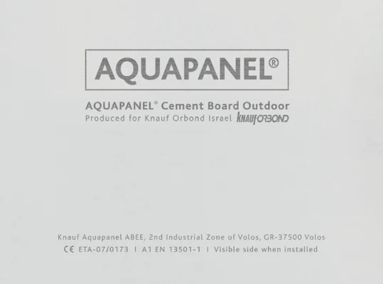 Knauf - לוח אקווה פאנל חוץ OUTDOOR - outdoor