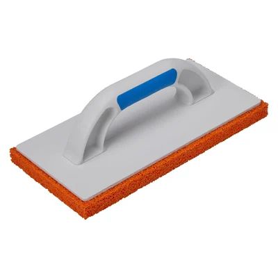 Knauf - Taloche PVC avec éponge orange et rugueuse - Taloche PVC avec éponge orange et rugueuse 140 x 280 mm_5413503615155-173