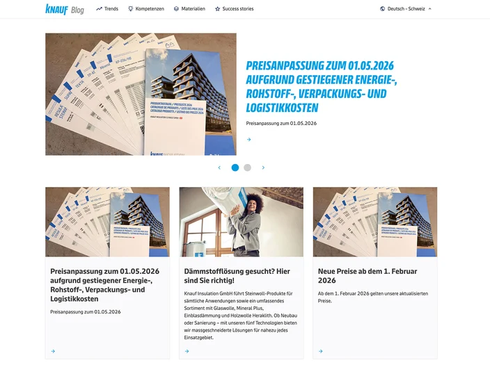Knauf Blog CH