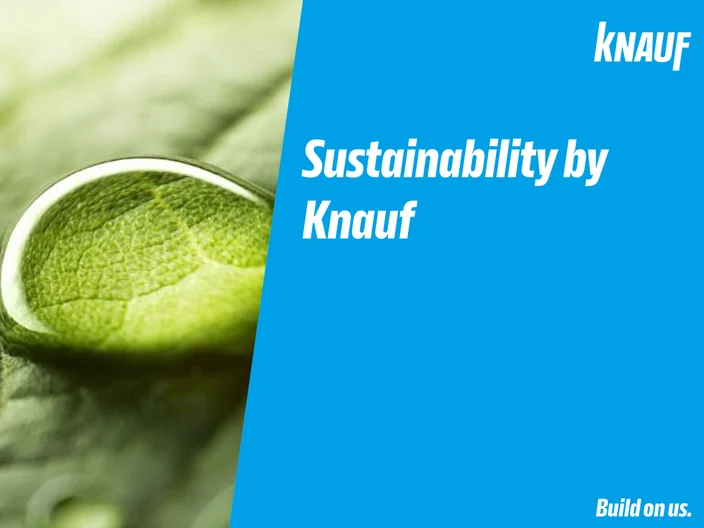 Sustainability by Knauf illustration