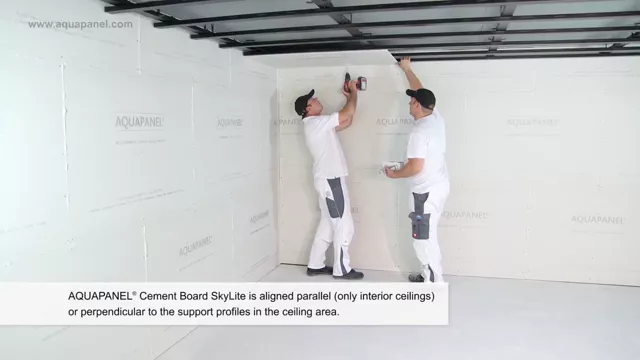 installation of knauf aquapanelcement board skylite (1080p)