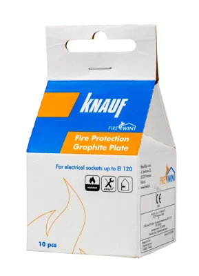 Knauf - FireWin FPG Graphite Plate - Firewin Graphite toosiplaat
