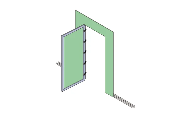 Knauf - Access panel Cliky 12.5 - Botola di Ispezione Cliky2 a Porta Accessori