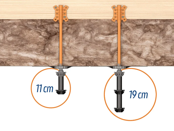 Rallonge RT - Plénum de 11cm et 19cm